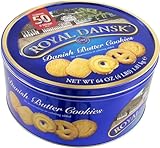 Royal Dansk Danish Butter Cookies 1.81kg Tin Family & Share Tin Simple Sweet & Buttery