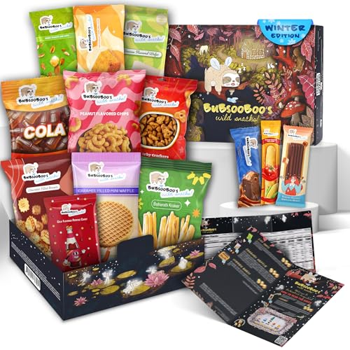Midi-International-Snack-Box-Fairy-Tale-Themed-Snacks-Variety-Pack-of-International-Treats-Foreign-Snack-Box-Offering-Unique-Experience-Mix-Care-Pack-of-Turkish-Candies-12-Full-Size-Snacks