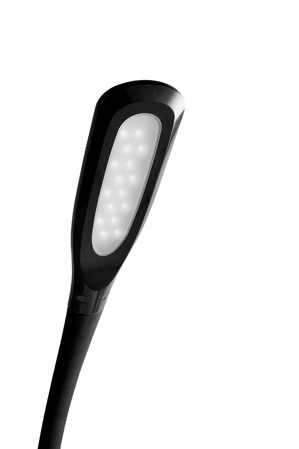Alco-Albert - Lampada da Lavoro a LED Nera 13,5 x 13,5 x 45 cm