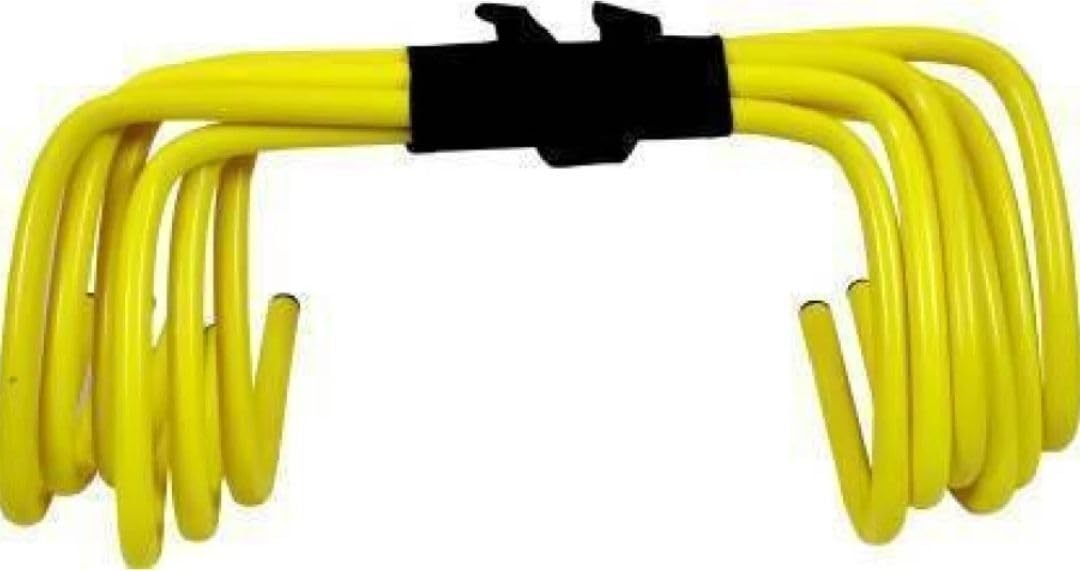 HACKERX PVC Speed Hurdles (for Adults, Children Pack of 4 Speed Hurdles)-image-3