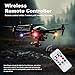 Hiseanllo Wireless Led Strobe Lights with Remote, Anti-Collision Light USB Charging High Brightness Led Lights Warning Lights for Cars Drone Aircraft Motorcycle Bike Halloween Decoration(4 Pcs)