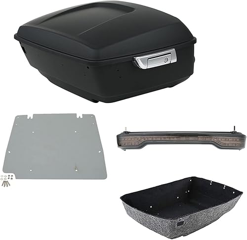 TCMT Placa base de luz trasera de freno King Tour Pack de 13.7 pulgadas para Harley Tour Pak Touring CVO Road King Road Glide Street Glide Electra