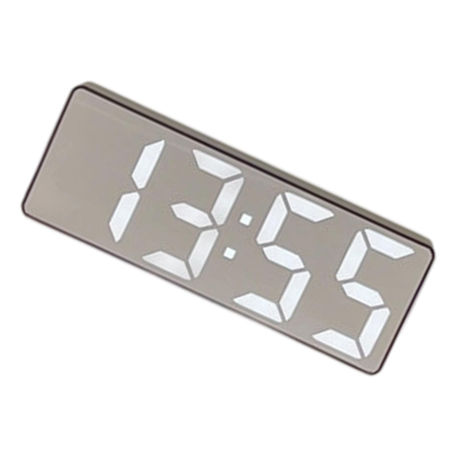 Msioytog C Digital Alarm Lock With Temperature Reading Bright Led Display Noiseless Operations 12 / 24Hour Format Snoozes Function Multifunctional Digital Alarm Lock
