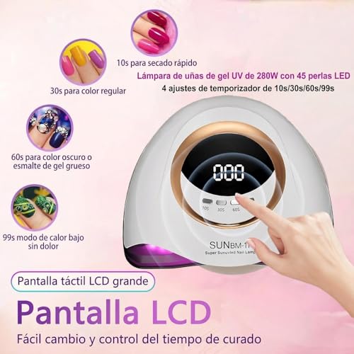 La mejor comparación de Lampara para uñas - los más vendidos. 15 La mejor comparación de Lampara para uñas - los más vendidos. 13