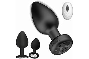 3-Piece Vibrating Anal Plug Kit for Intense Prostate Stimulation