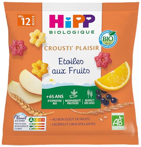 HiPP - Etoiles aux Fruits - Sachet de 30g - BIOLOGIQUE