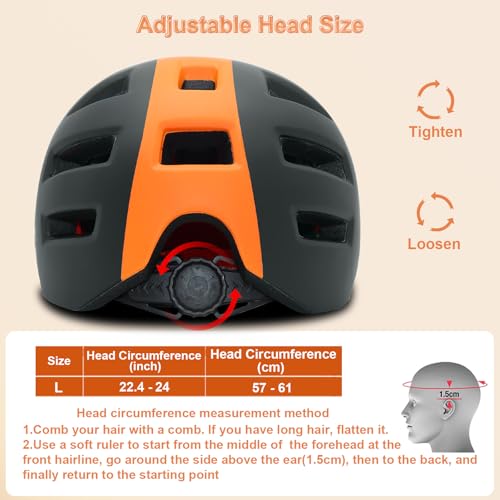 Adult Bike Helmet for Men – Women Bicycle Helmets Comfort