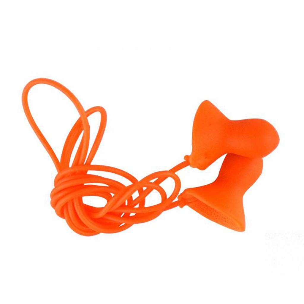 Earplug Súper insonorizadas Tapones antiruido Sueño ronquido Maquinaria Industrial Anti-Ruido (Color : 100 Pairs, Size : M)