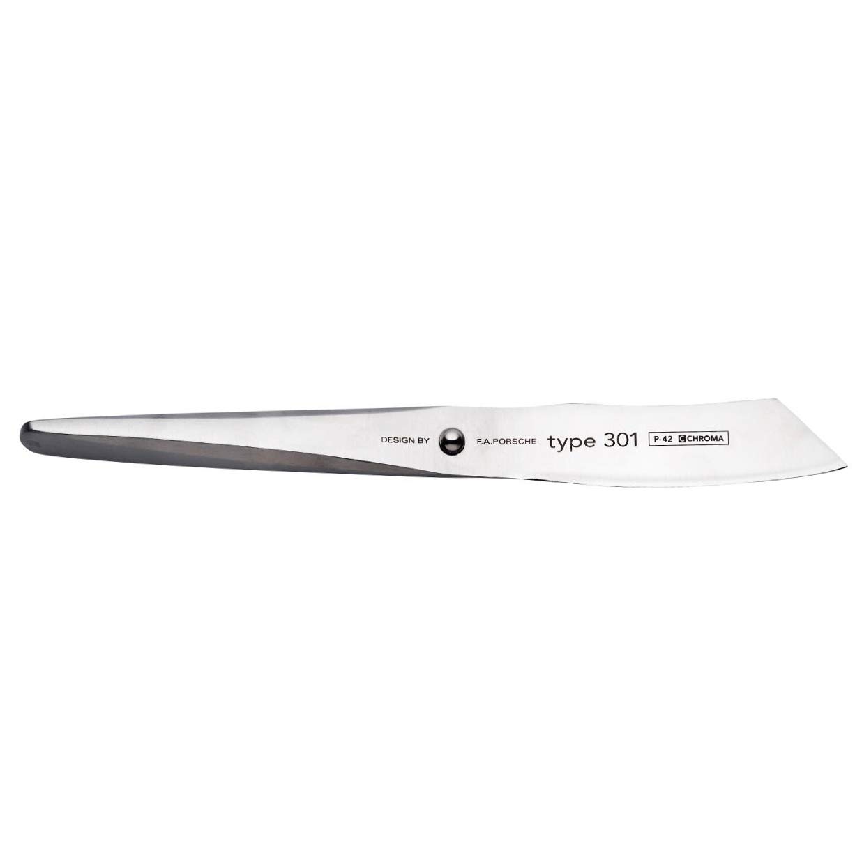 P42 Chroma Type 301 Design by F.A. Porsche, Fruit Knife Couteau à éplucher Couteau office Couteau bec d'oiseau 8 cm