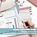 Book Review Notepad 40 Pages Book Review Sticky Notes Reading Sticky Reading Journals for Book Lovers & Readers, Book Lovers Gift, Reading Log for Readers to Review & Reading Tracker (Blue)