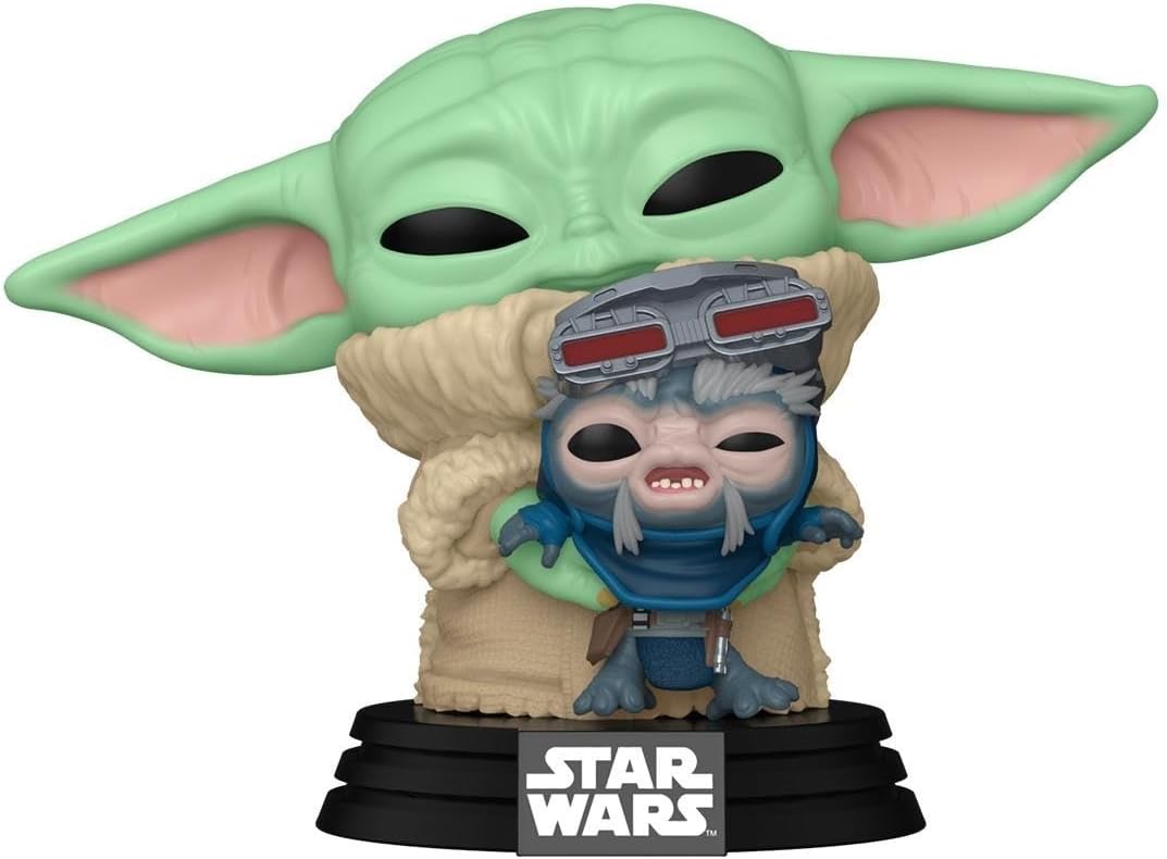Funko POP! Star Wars: Mandalorian - Grogu with Anzellan Droidsmith - Collectable Vinyl Figure - Gift Idea - Official Merchandise - for Kids & Adults - TV Fans - Model Figure for Collectors and Display
