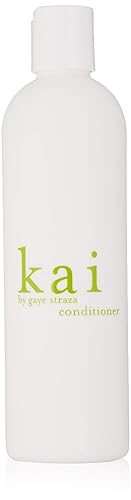 kai Acondicionador, 10 onzas líquidas, acondicionador vegano para cabello infundido con aceite de argán para un cabello sedoso y sin encrespamiento.