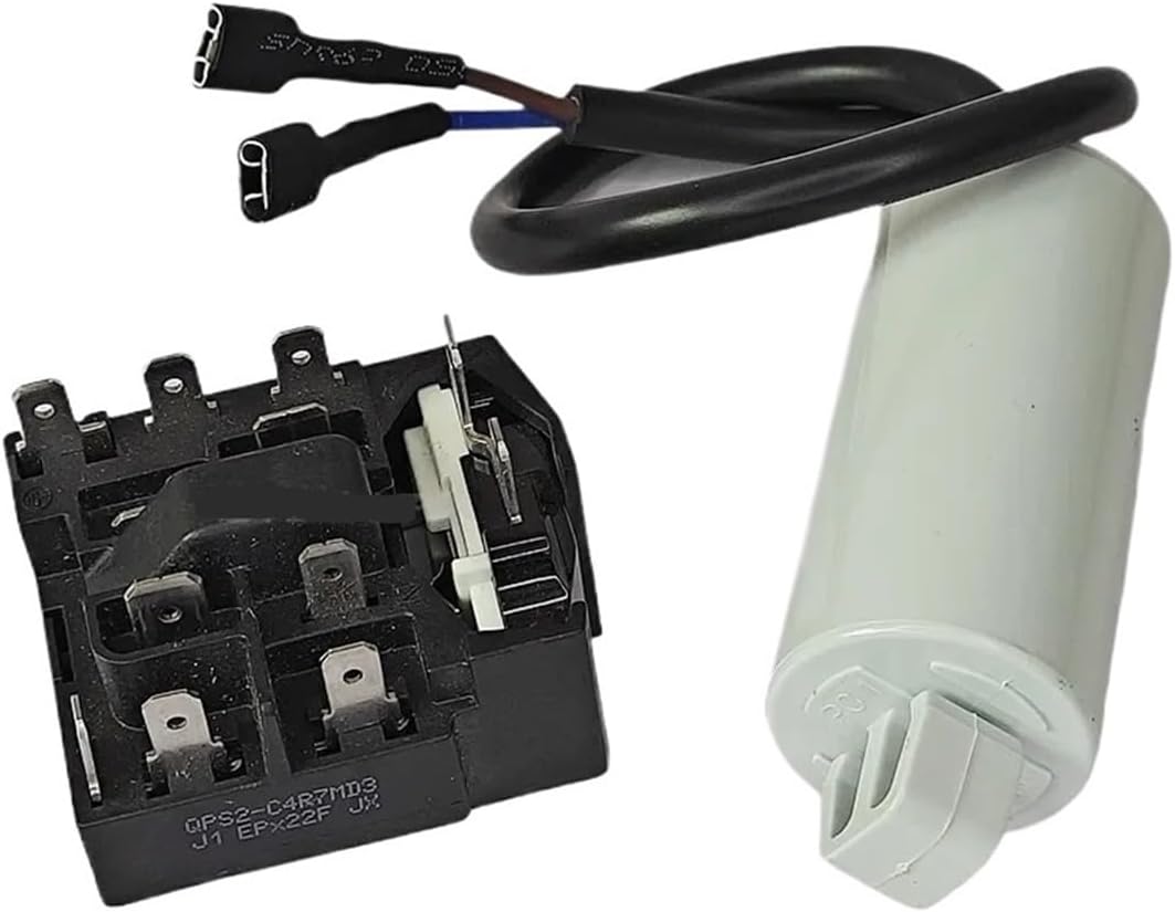 Refrigerator Compressor PTC Starter QPS2-C4R7MD3 Overload Protector Relay Accessories(As)