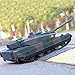 Moerc 44CM Super grande alta simulazione Telecomando serbatoio 01:24 militare Battaglia principale serbatoio modello RC militare Chariot Radio Controlled Panzer serbatoi con suono rotazione della torr