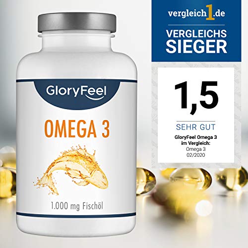 GloryFeel Omega 3 Kapseln Test & Vergleich