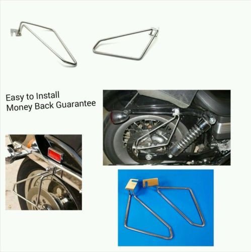 IND STURGIS Motorcycle Saddlebags Brackets for Suzuki Boulevard C50 VL800 Volusia