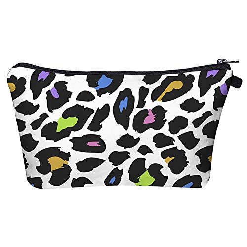 Preisvergleich Produktbild Oyfel Kosmetiktasche, Leopardenmuster, waschbar, Kulturbeutel, Reise, Damen, multifunktional, Kosmetiktasche, Kulturbeutel, 1 Stück