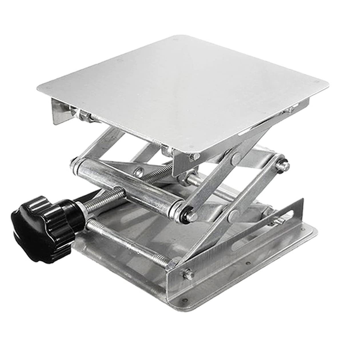 Buy ZINHSQ Stainless Steel Lab Jack Scissor Stand Platform, Plate 8" x8