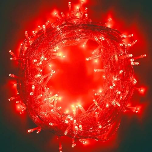 Image of XERGY LED String Ladi Lights- Decorative Fairy Lights for Indoor & Outdoor Use - Ideal for Diwali, Christmas, Parties, Garden & Home Decor-Multicolor (Pack of 5 - 11M Each)