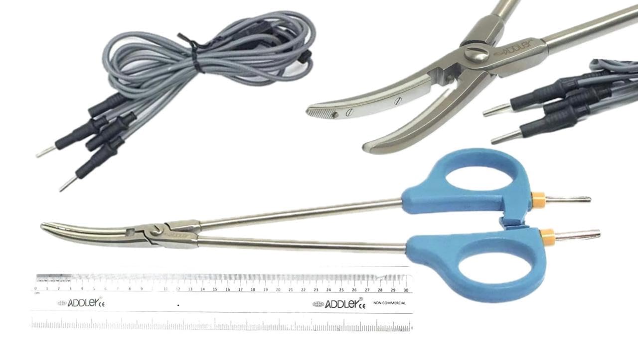 ADDLER Laparoscopic Bi-Clamp Big with Biclamp Cable Surgical Instrument. (B0811L6TR5) Amazon Price History, Amazon Price Tracker