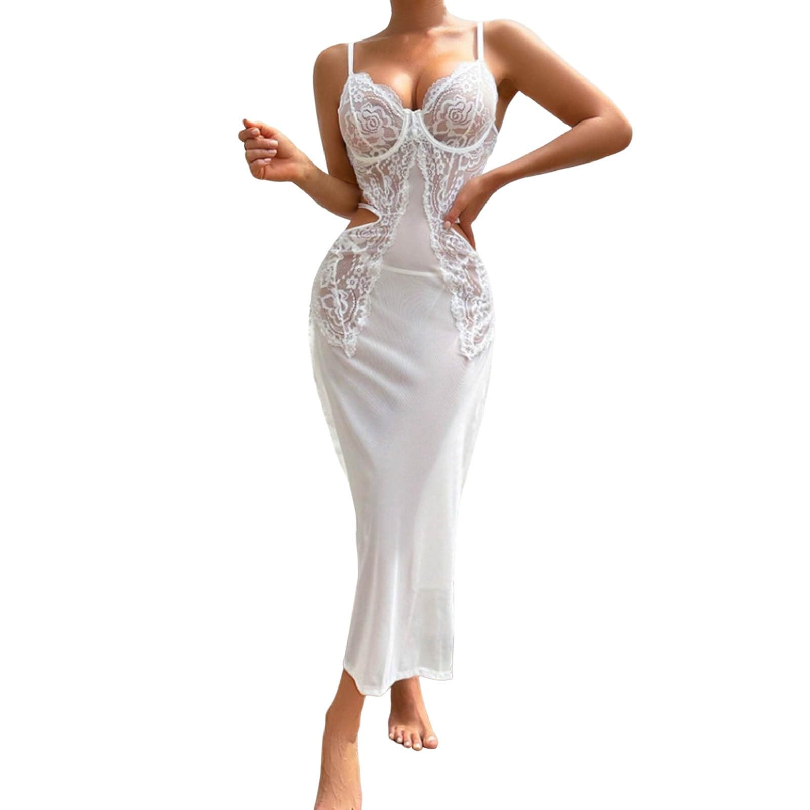 2026 Ensemble de Lingerie féminine Transparente et Sensuelle Parfait pour célébrer Une Occasion Romantique ou Offrir Un Cadeau d'anniversaire Exceptionnel
