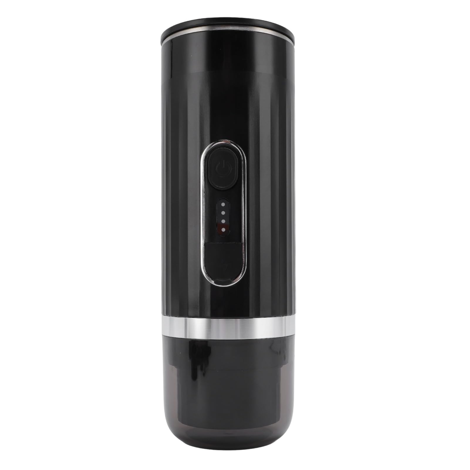 Portátil Mini Recargable Eléctrica para Coche Viaje Camping Negro 8