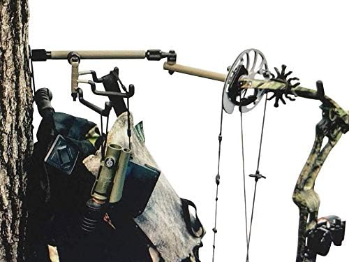 OUTRIGHT Morph Pro Bow Hanger for Treestand - Custom Treestand Accessory. Quick Connect Bow Holder Hunting.