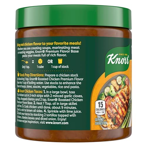 Image of Knorr Premium Flavor Base Roasted Chicken Versatile & Easy to Use 11 OZ (Pack of 2)
