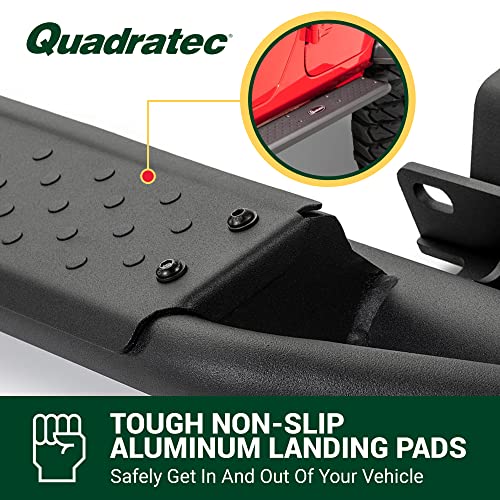 Escalones laterales Quadratec aluminio para Jeep Wrangler JL miniatura 2