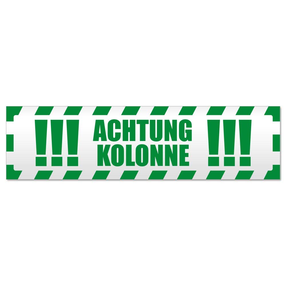 Kiwistar Magnetschild „Bauüberwachung“ – Grün, 30 Cm, Magnetisch & Wiederverwendbar