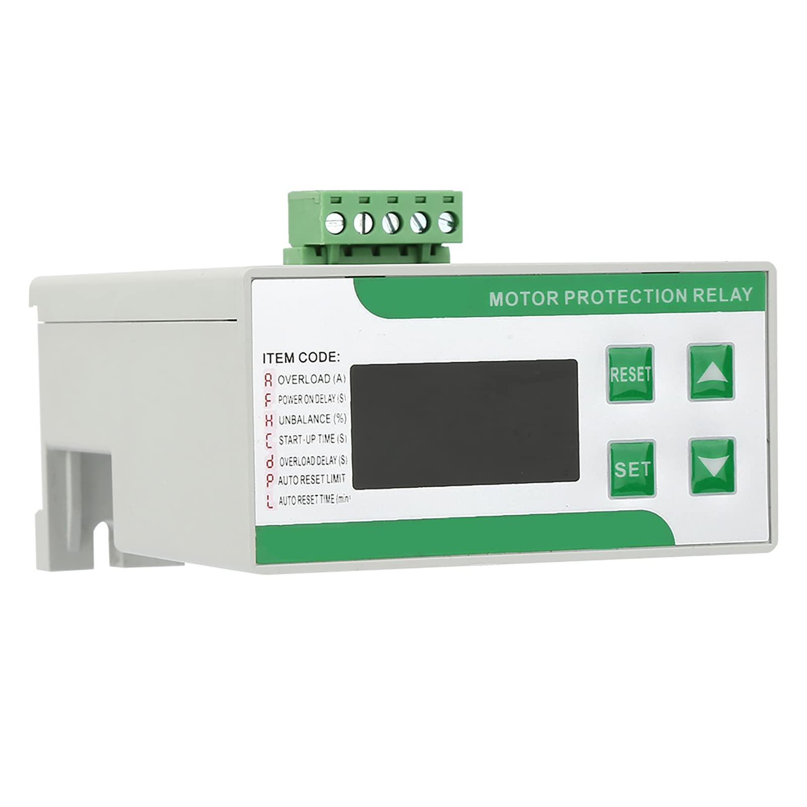 Protezione per Motore Elettrico Digitale 220/380 V CA, Protezione per Perdita di Fase da Sovraccarico 2-99 A con Display, Dimensioni Compatte per Pompe, Gru, Ascensori (AC220V)