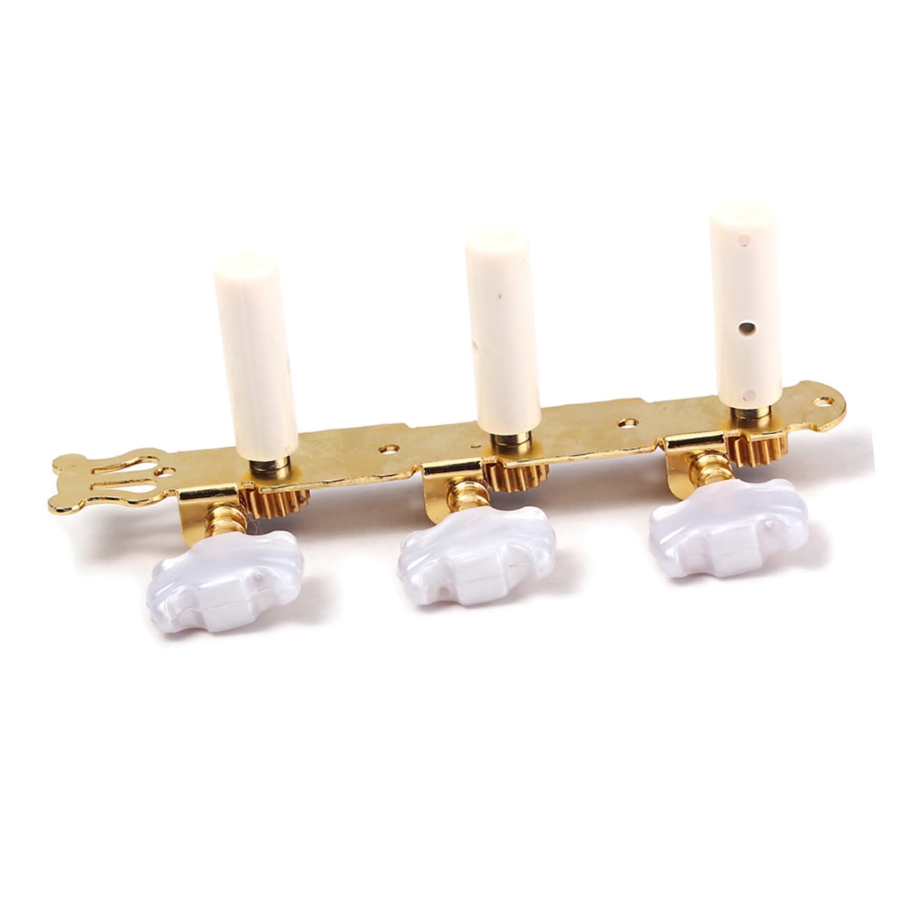 TOYANDONA 3paia Accordatore Chitarra Classico Con Meccaniche Testa Fiore Oro Tuning Pegs Per Chitarra Design Elegante e Resistente Facile Installazione
