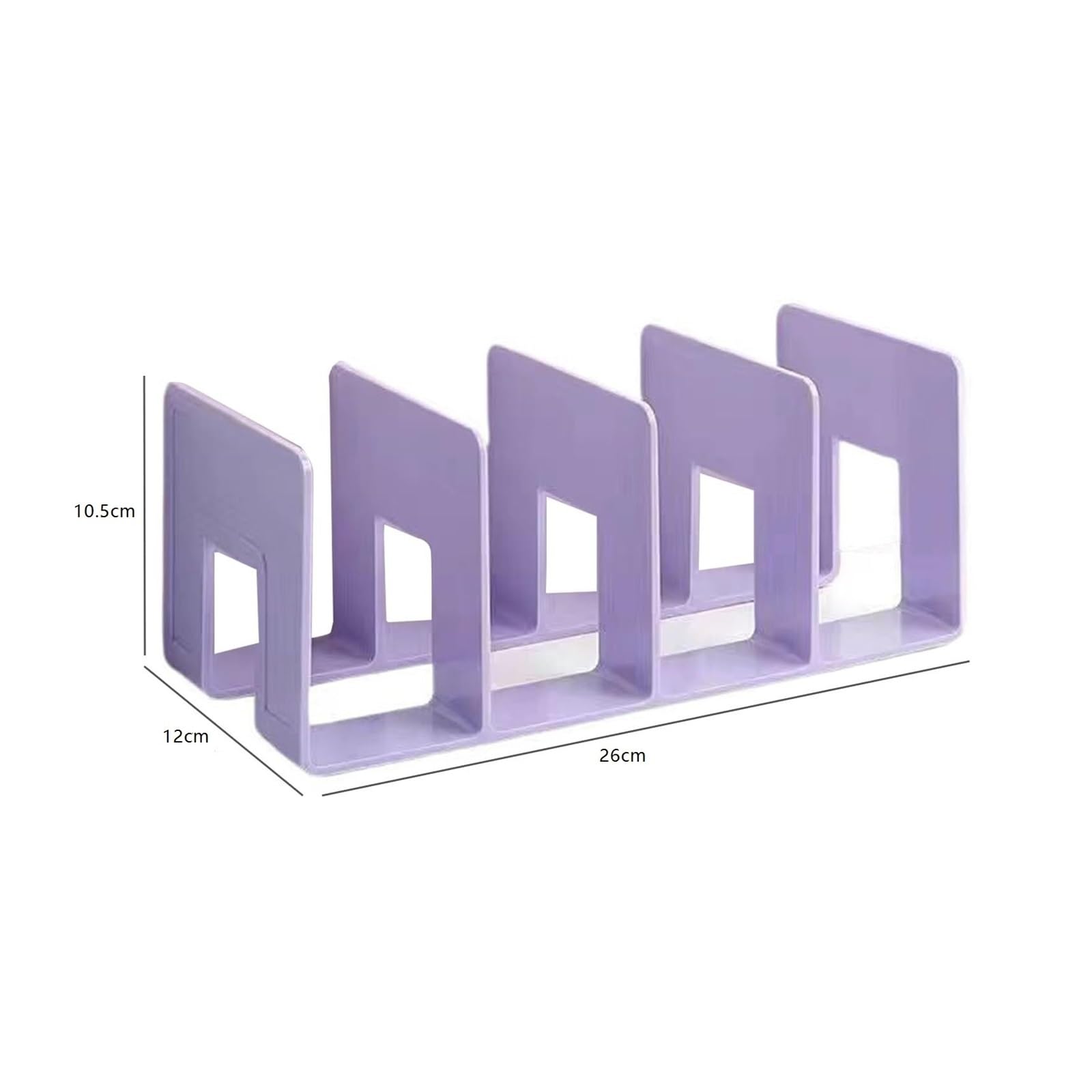 zeitungsständer 2er-Set Acryl-Zeitschriftenablagen for Schreibtisch und Büro bücherregal