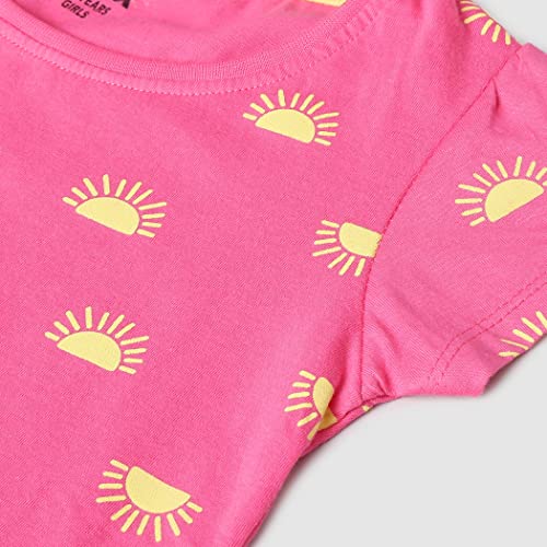 Image of Max Girls Printed Round Neck T-shirt