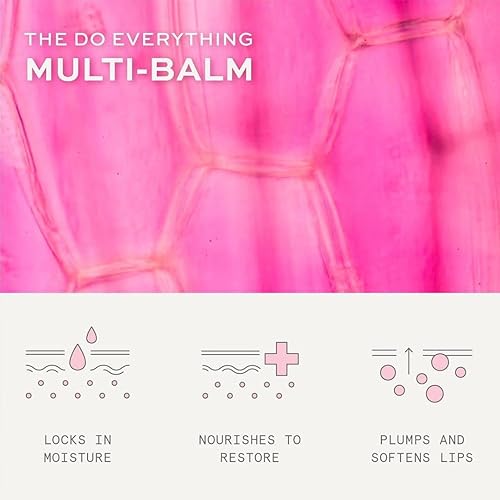 Miniatura 3 de MAKE Pink Matter - Bálsamo multiusos  Tratamiento hidratante para labios  Hidratante versátil para piel seca, cutículas y mejillas  Crema nutritiva