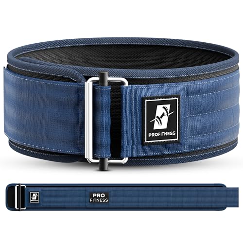 Weightlifting Belt for Men & Women - 4'' Wide Auto-Lock Weight Lifting Belt for Men Back Support - Squat Belt as Workout Belt for Men & Women Powerlifitng & Deadlifts - Weight Belt for Men Back Support