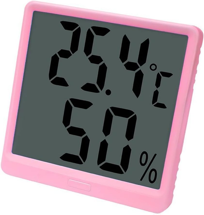 Precision Hygrograph Indoor Temperature and Humidity Thermometer High Precision Electronic Wet and Dry Thermometer (E 89 * 89.9 * 14.9 (mm))