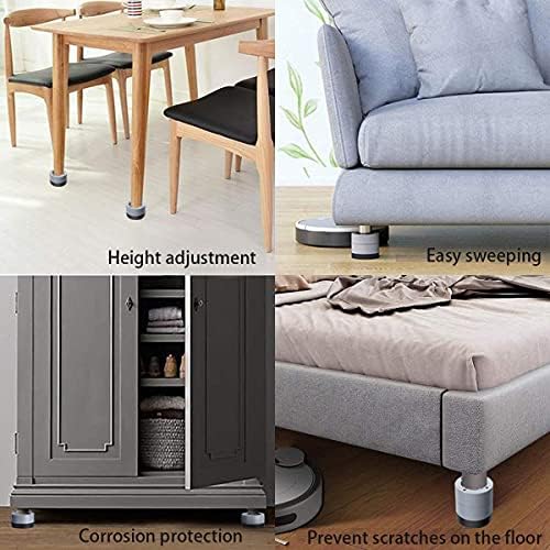 LPSSX Washing Machine Anti-Vibration Pads, 4 Pieces Washer and Dryer Noise Reduction, Washer Pedestals Washer Foot Pads, Shock and Noise Cancelling, Compatible with most washers, dryers, etc.