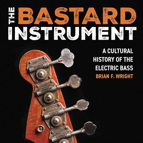 Diseño de la portada del título The Bastard Instrument: A Cultural History of the Electric Bass