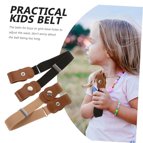 2pcs Elegant Design Boys and Girls Belts Elastic Waist Belts for Boys Girls Toddlers3