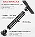 VAZESWIN Aluminum Alloy Fish Finder Mount with C Size 1.5