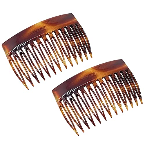 Peines Parcelona French Bold Edge Brown Set de 2 miniatura 1