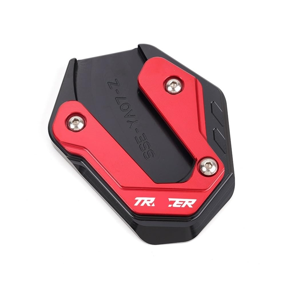 Extension béquille pour Tracer 9 GT et 7 : plaque de support latéral stable