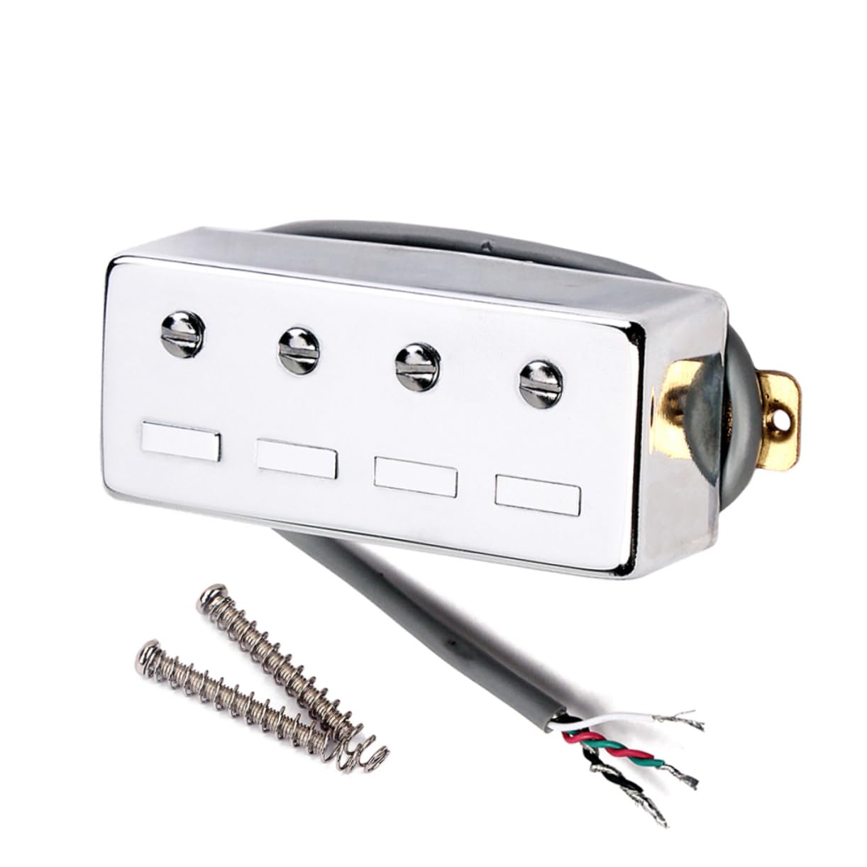 ifundom Bass Pickup for 4 String Guitars Humbucker Pickup 4 Core Wire and Cover Diy Kit