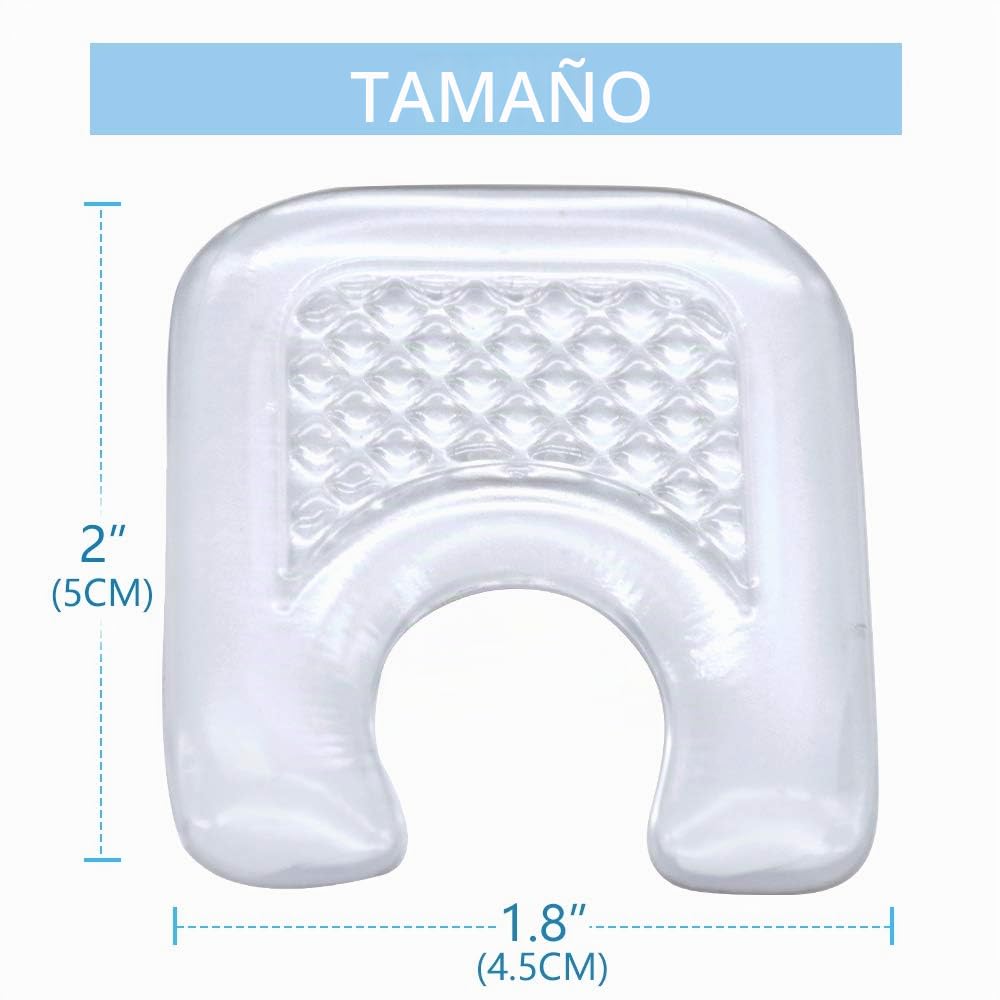 Sumifun Almohadillas para callosos, paquete de 10 protectores de maíz, cojines de callos de 1/8 pulgadas para frotar los zapatos