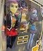 Monster High Classroom Partners Home Ick Abbey Bominable and Heath Burns Doll, 2-Pack
