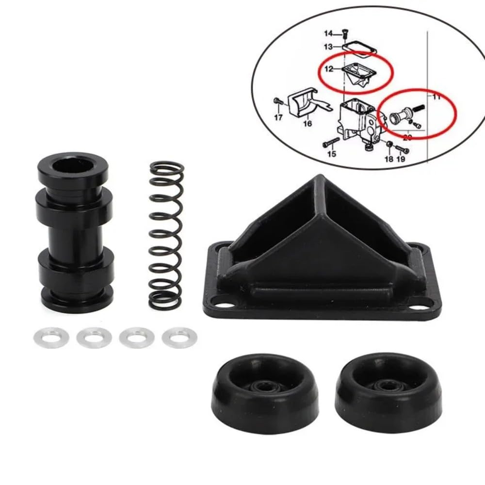 pour BMW K1100 R1100 RT GS R K1 K1100LT R1100RS R850R R850RT R850GS R1100RT,Kit de réparation de maître-Cylindre de Guidon de Moto de 20 mm