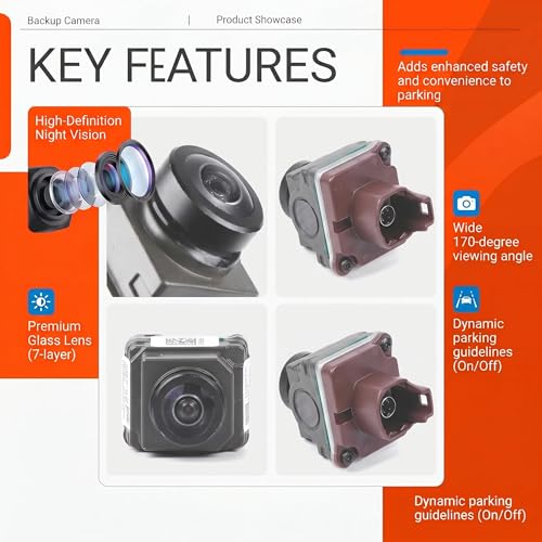 Image of No. A0009055505 Upgraded 360 Front & Rear & Left & Right Reversing Camera | Compatible with Benz 2018-2023 A-Class W177 E-Class W238 GLE GLB GLA GLS G550 G63 Sprinter