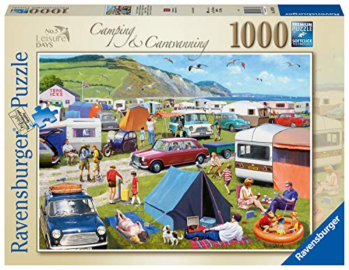 Ravensburger 16763 Leisure Days Nr.5-Camping & Caravanning 1000 Teile Puzzle für Erwachsene & Kinder ab 12 Jahren
