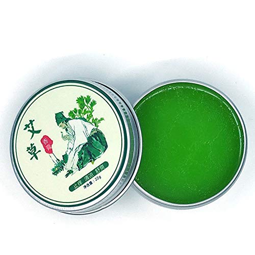 1Pcs Wormwood Ointment Cooling Oil Herbal Medical Balm Plaster Anti itching Moxa Moxibustion Health Care Cream